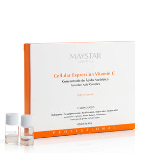 Concentré de sérum à la vitamine C, expression cellulaire