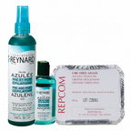 Voor & Na Blauwe Azuleen Olie 100ml