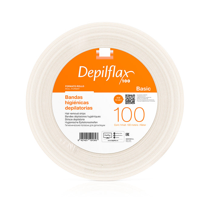 Harsstrips rol,  100 meter